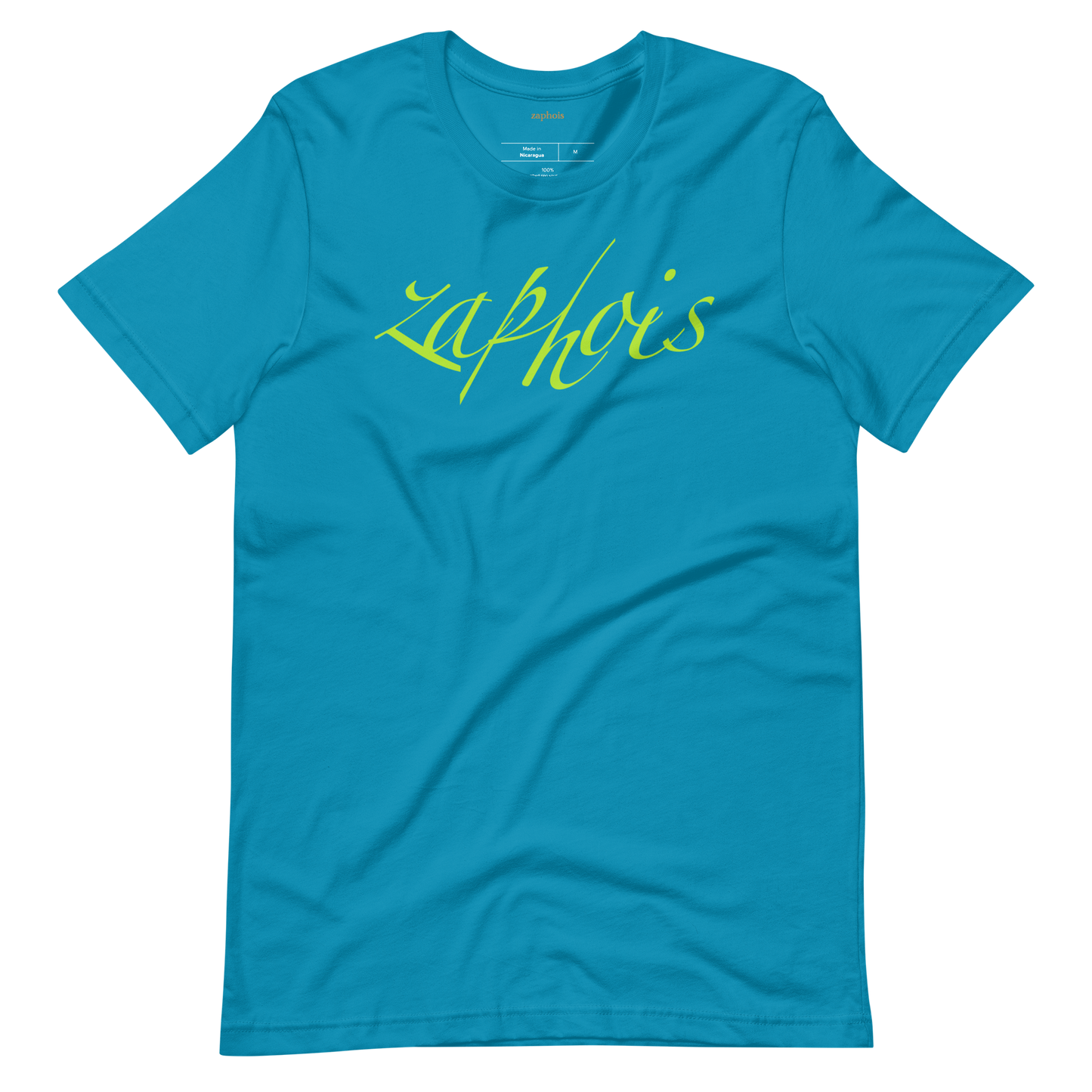 zaphois play aqua shirt
