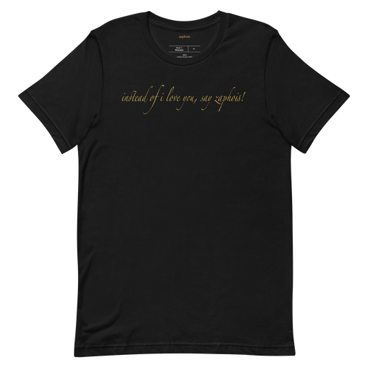 zaphois slogan diamond shirt