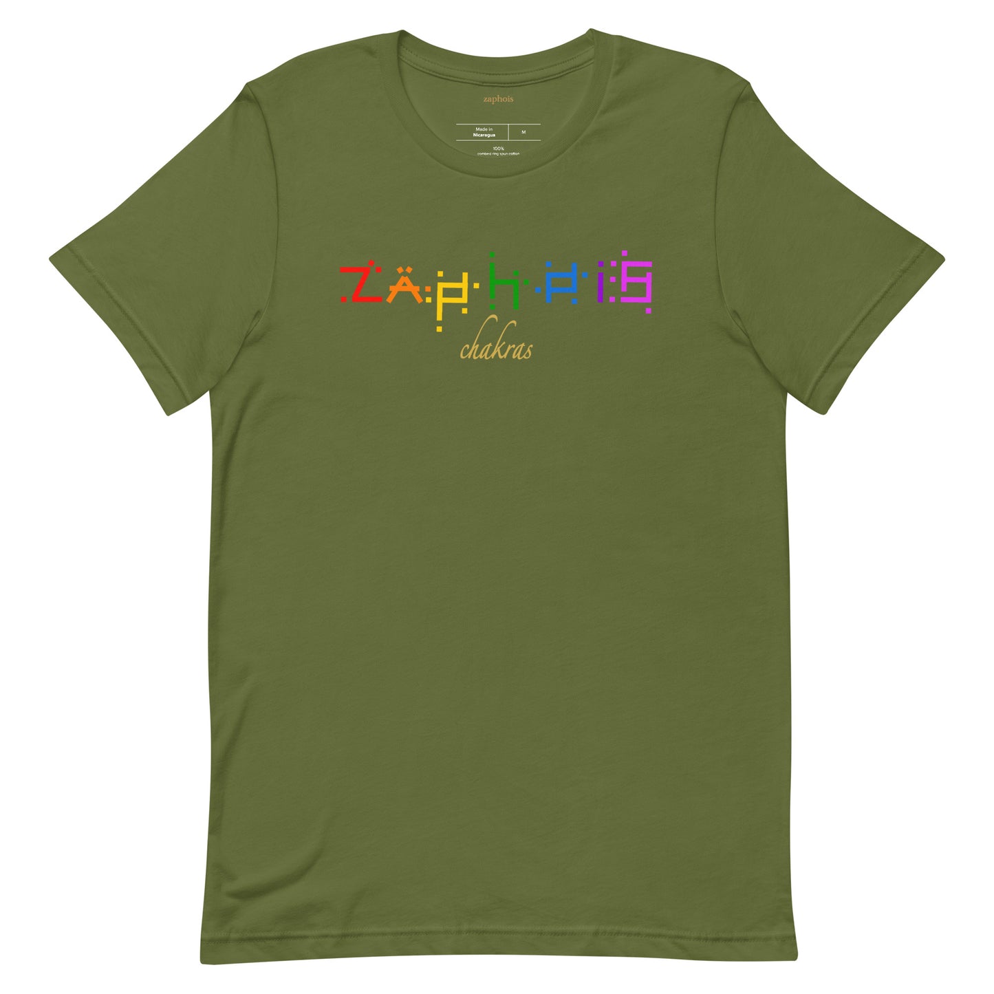 zaphois chakras forest shirt
