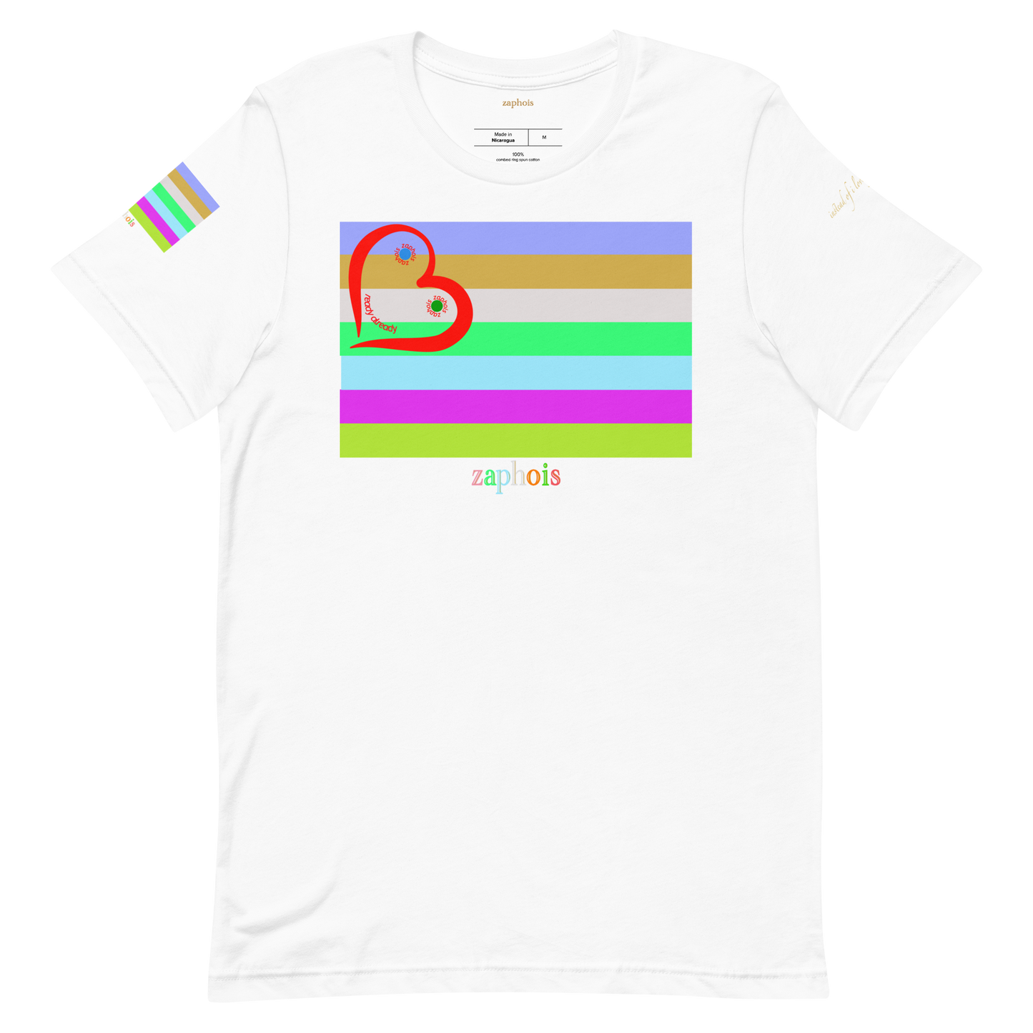 zaphois flag pearl shirt