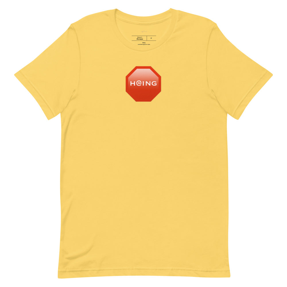 zaphois gold no h@ing shirt