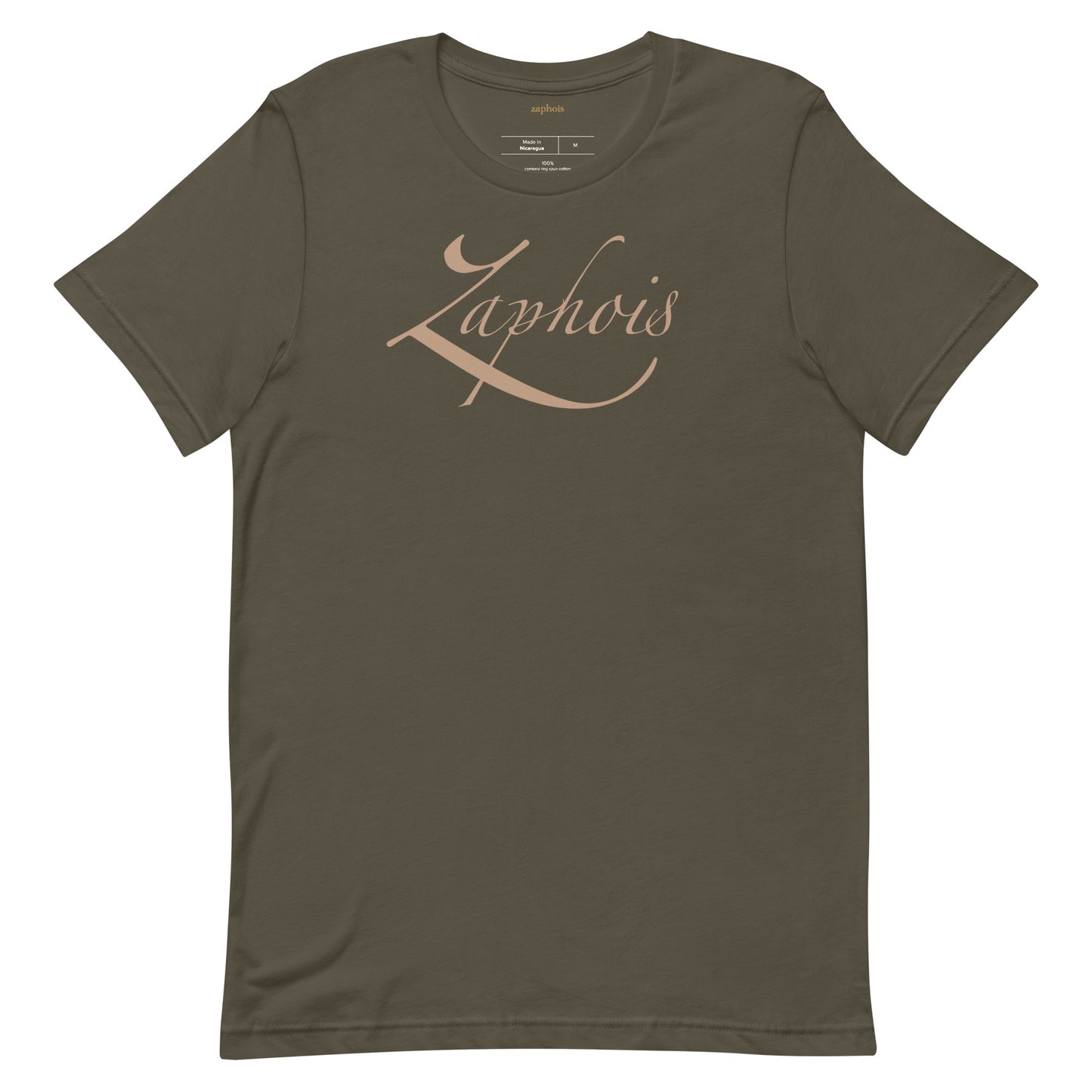 zaphois signature olive shirt